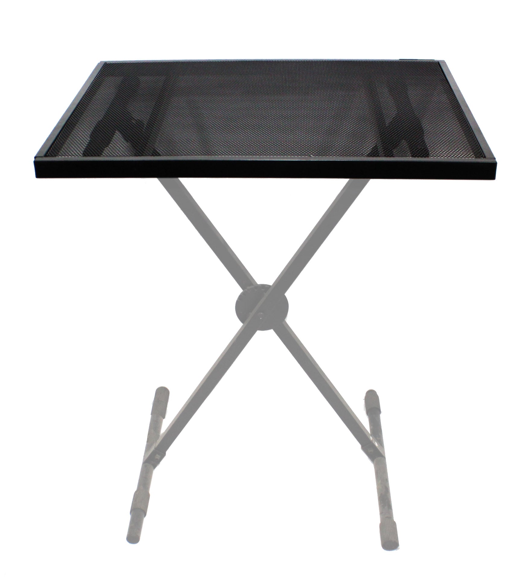 ProX Utility Music Keyboard X Stand Table Top Add on for DJ Controller Flight Case Midi Controllers Laptop