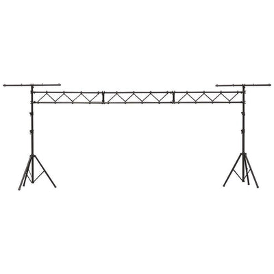 ProX 12 Ft Height Adjustable DJ Lighting Stand with (3) I-beam Sections – adjusts up to 12'H x 15'W