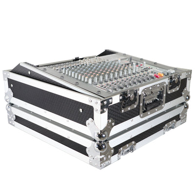 ProX 10U 19" Topload Rack Mountable Live Audio Sound Mixer DMX Flight Universal Case