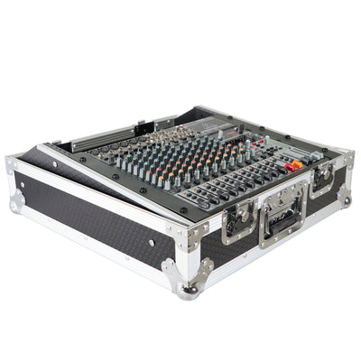 ProX 10U 19" Topload Rack Mountable Live Audio Sound Mixer DMX Flight Universal Case