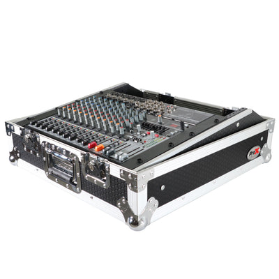 ProX 10U 19" Topload Rack Mountable Live Audio Sound Mixer DMX Flight Universal Case