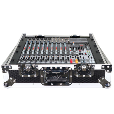 ProX 10U 19" Topload Rack Mountable Live Audio Sound Mixer DMX Flight Universal Case