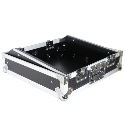 ProX 10U 19" Topload Rack Mountable Live Audio Sound Mixer DMX Flight Universal Case