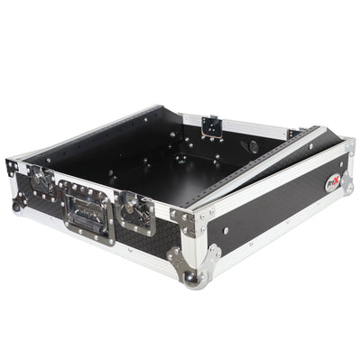 ProX 10U 19" Topload Rack Mountable Live Audio Sound Mixer DMX Flight Universal Case