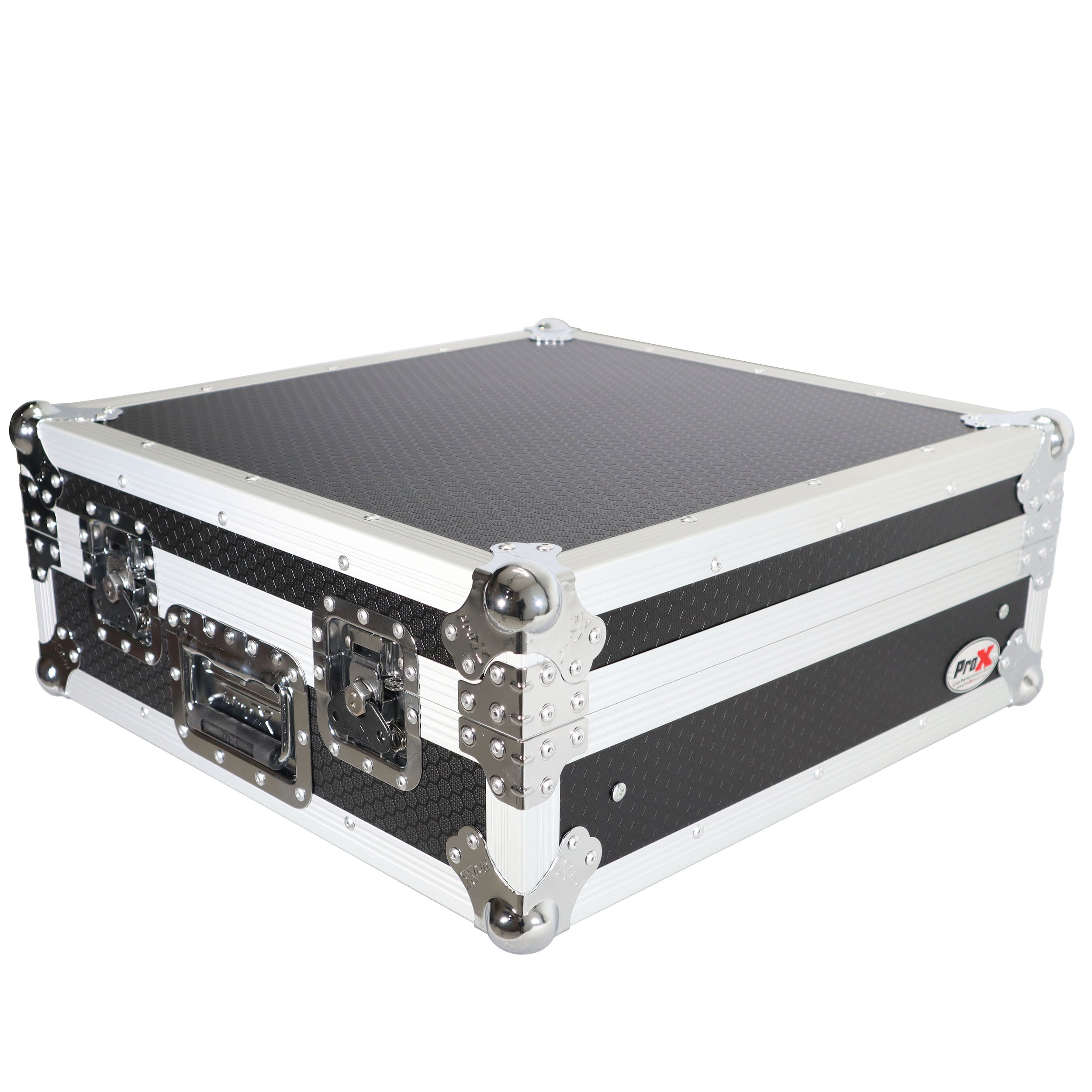 ProX 10U 19" Topload Rack Mountable Live Audio Sound Mixer DMX Flight Universal Case