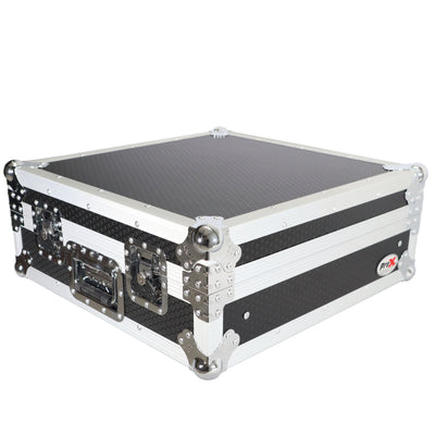 ProX 10U 19" Topload Rack Mountable Live Audio Sound Mixer DMX Flight Universal Case