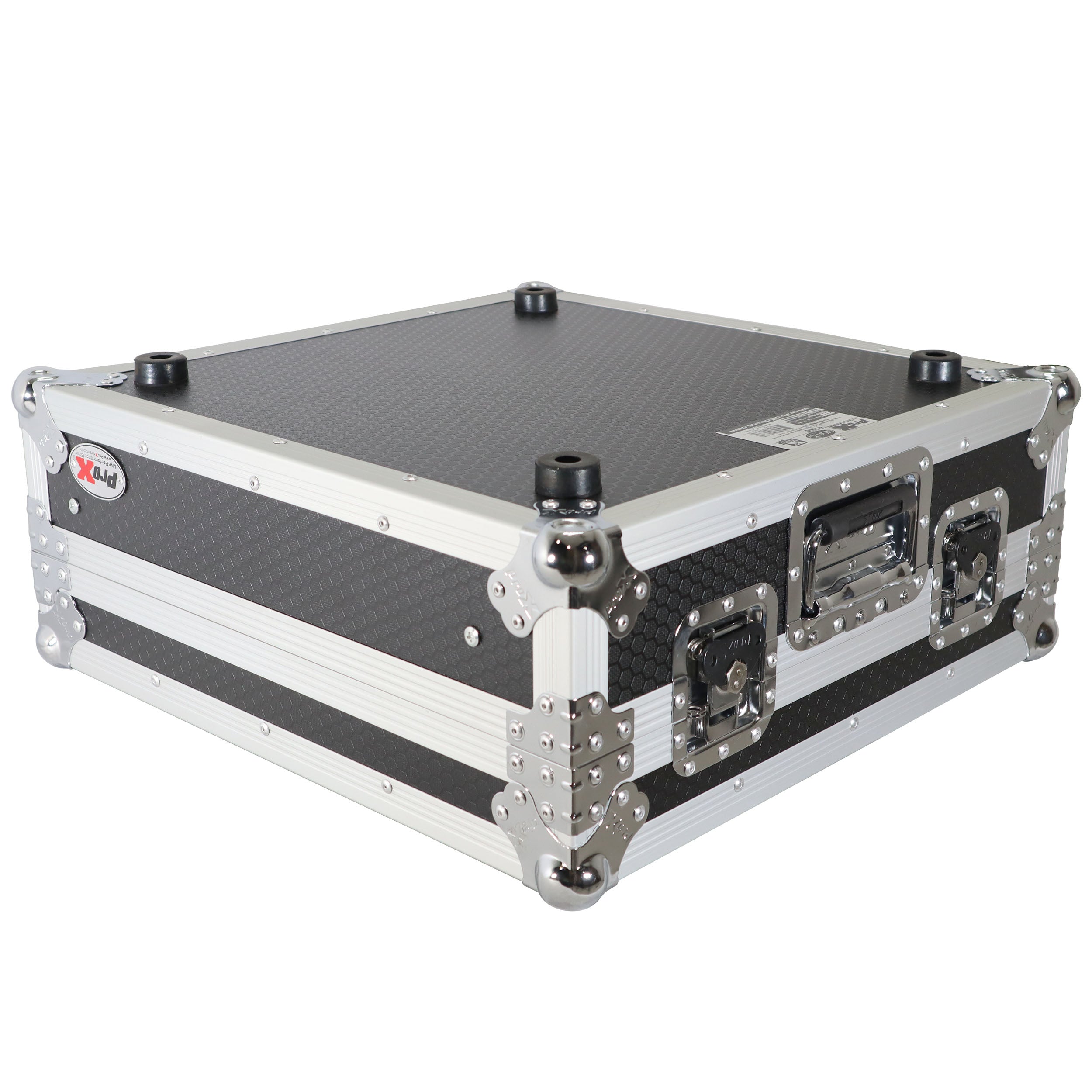 ProX 10U 19" Topload Rack Mountable Live Audio Sound Mixer DMX Flight Universal Case
