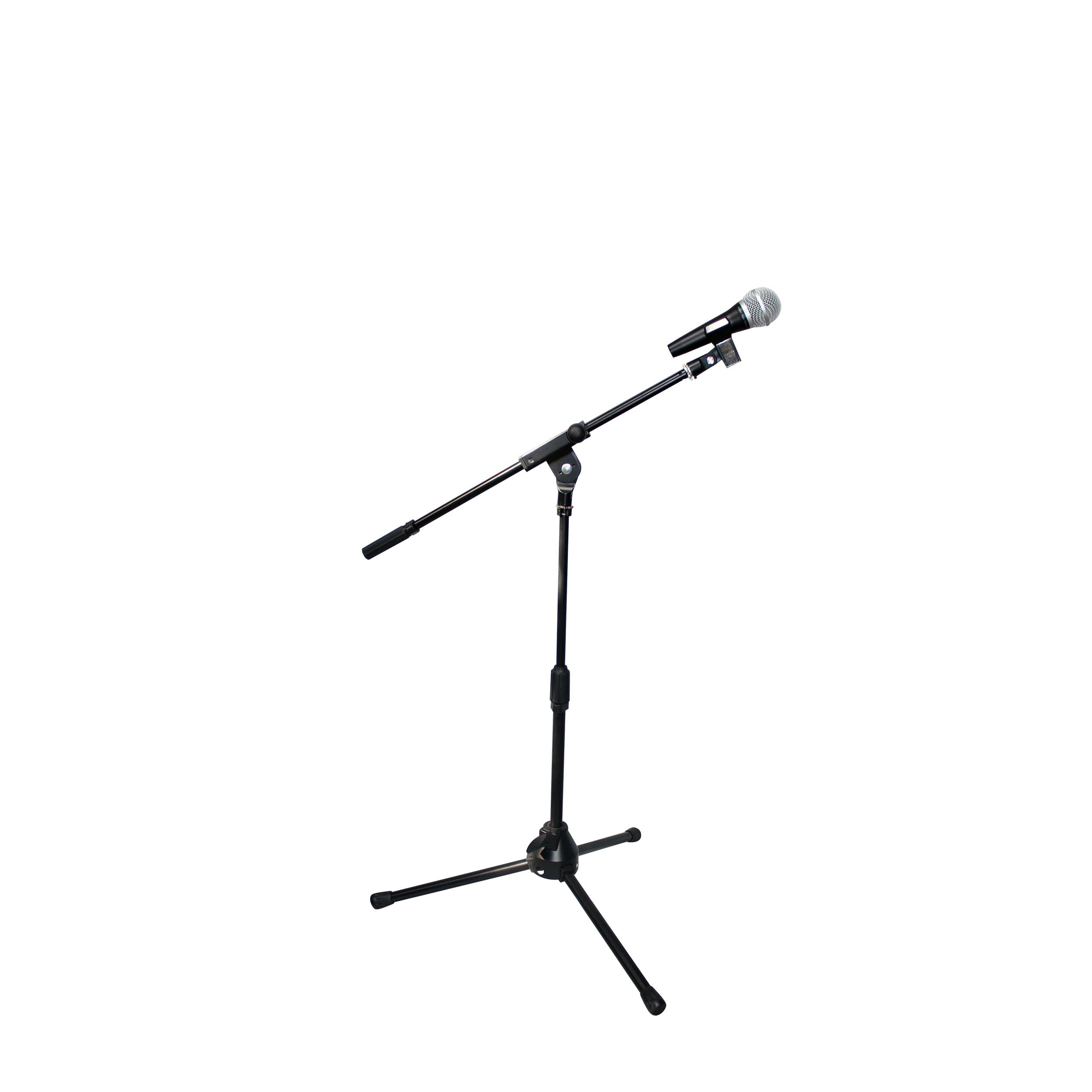 ProX Short Tripod Microphone Stand W/Boom