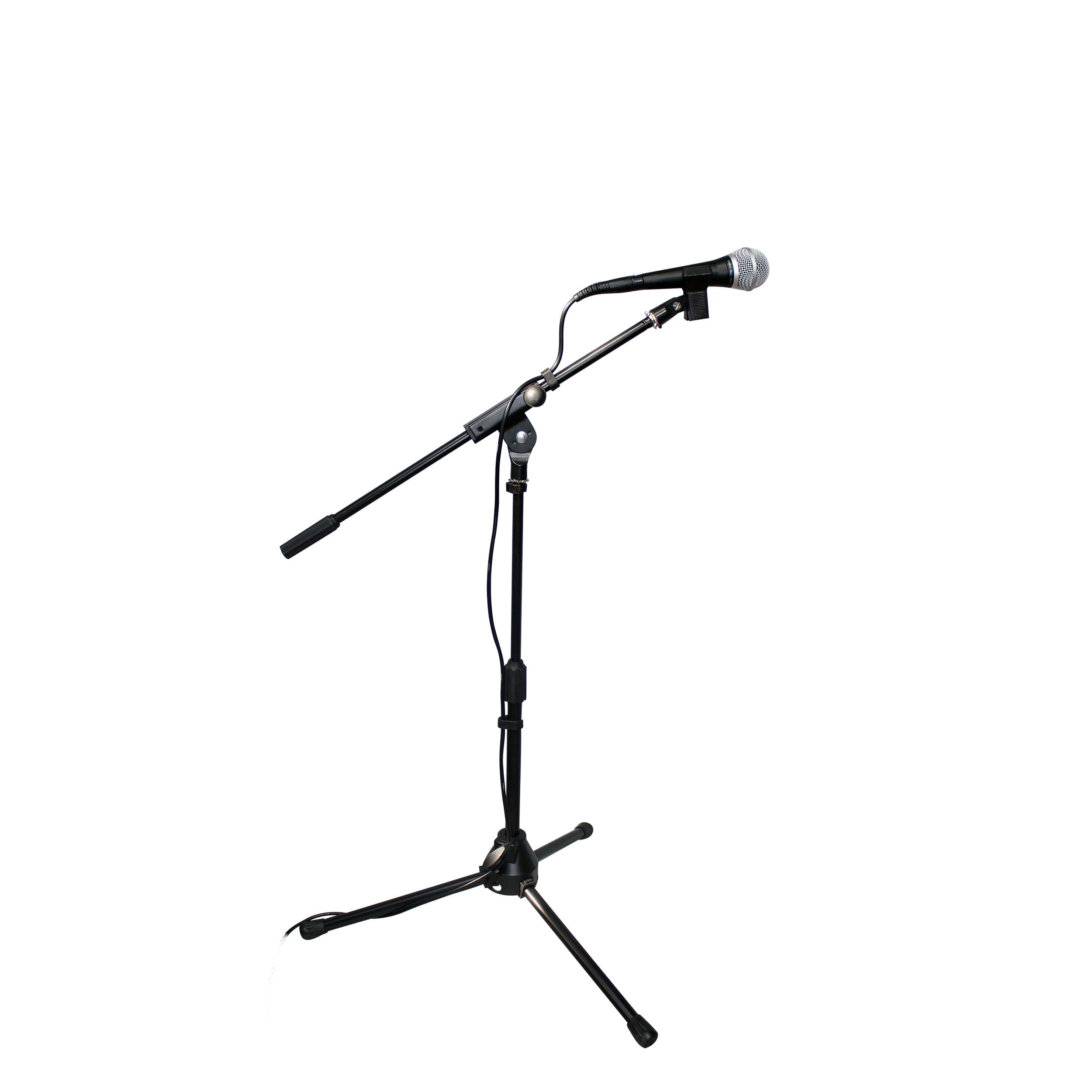 ProX Short Tripod Microphone Stand W/Boom