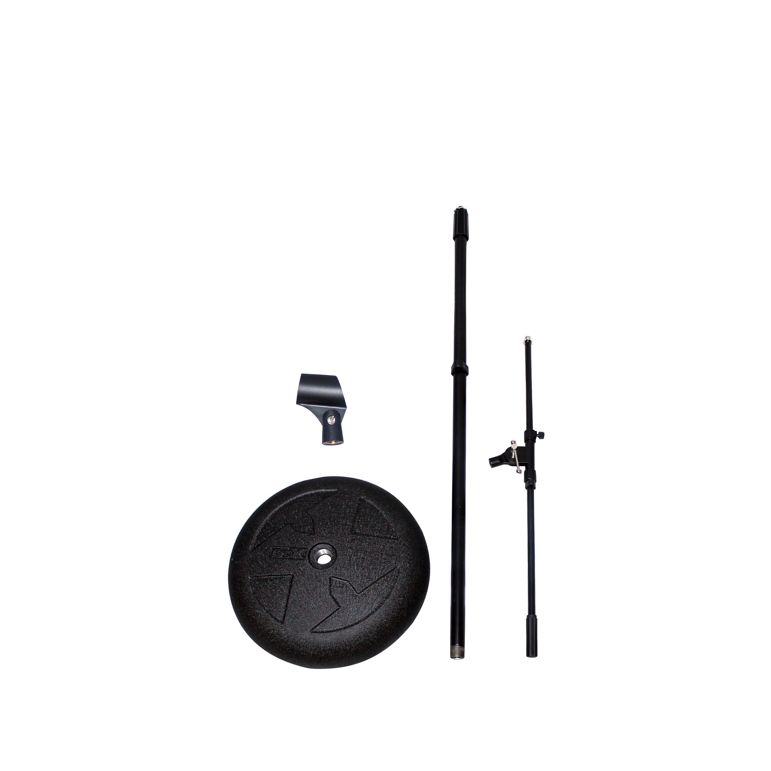 ProX Round Base Microphone Stand W/Boom