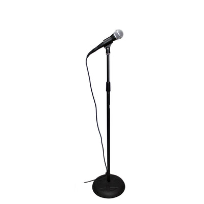ProX Round Base Microphone Stand W/Boom