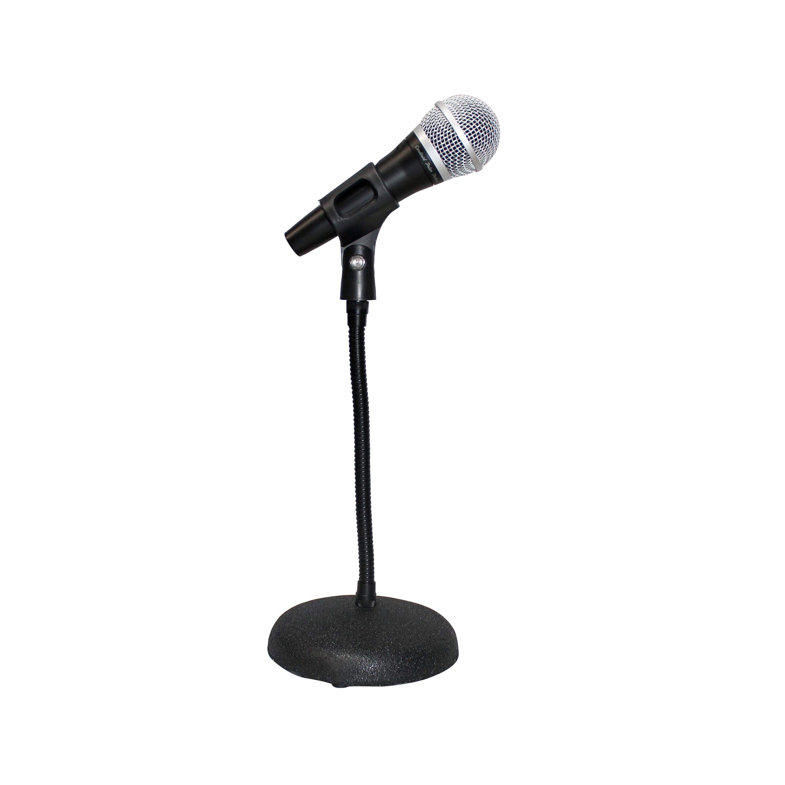 ProX Gooseneck Desktop Microphone Stand With 6" Round Base