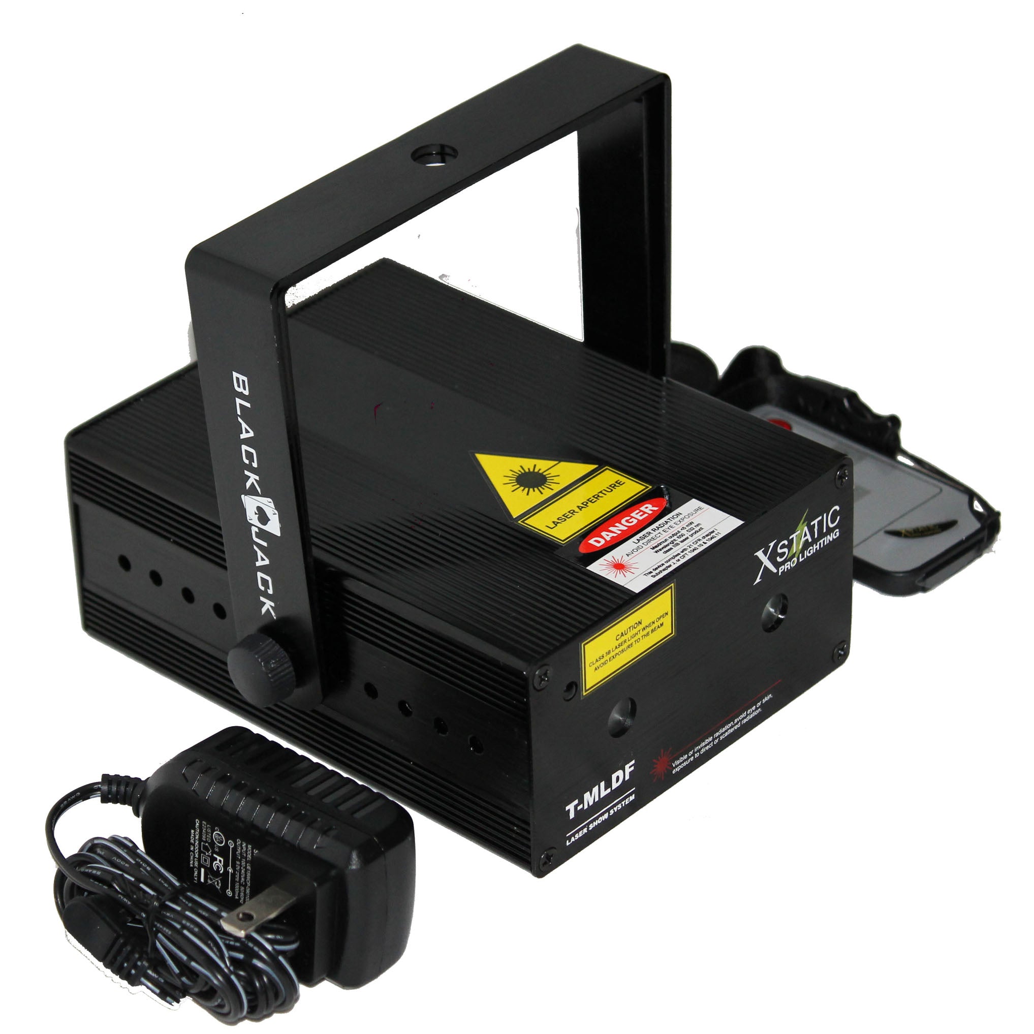 ProX BLACK JACK 5 mW Class 3A Red & Green Dual Color Animation Laser Effect Light