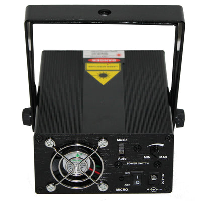 ProX BLACK JACK 5 mW Class 3A Red & Green Dual Color Animation Laser Effect Light