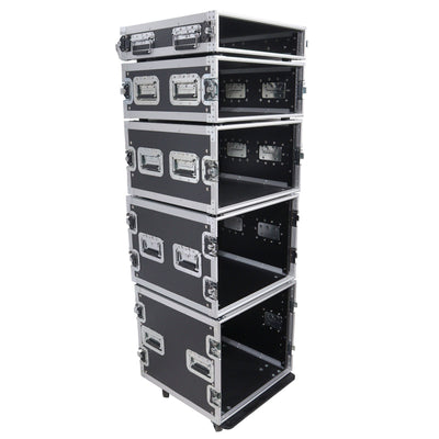 ProX 8U Space Amp Rack Mount ATA Flight Case 19" Depth