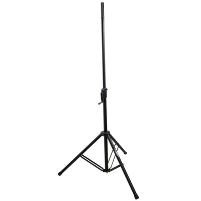 ProX 6' Ft Twin Pack Professional Telescoping Crank Speaker Stand Set with Carrying Bag Black Finish