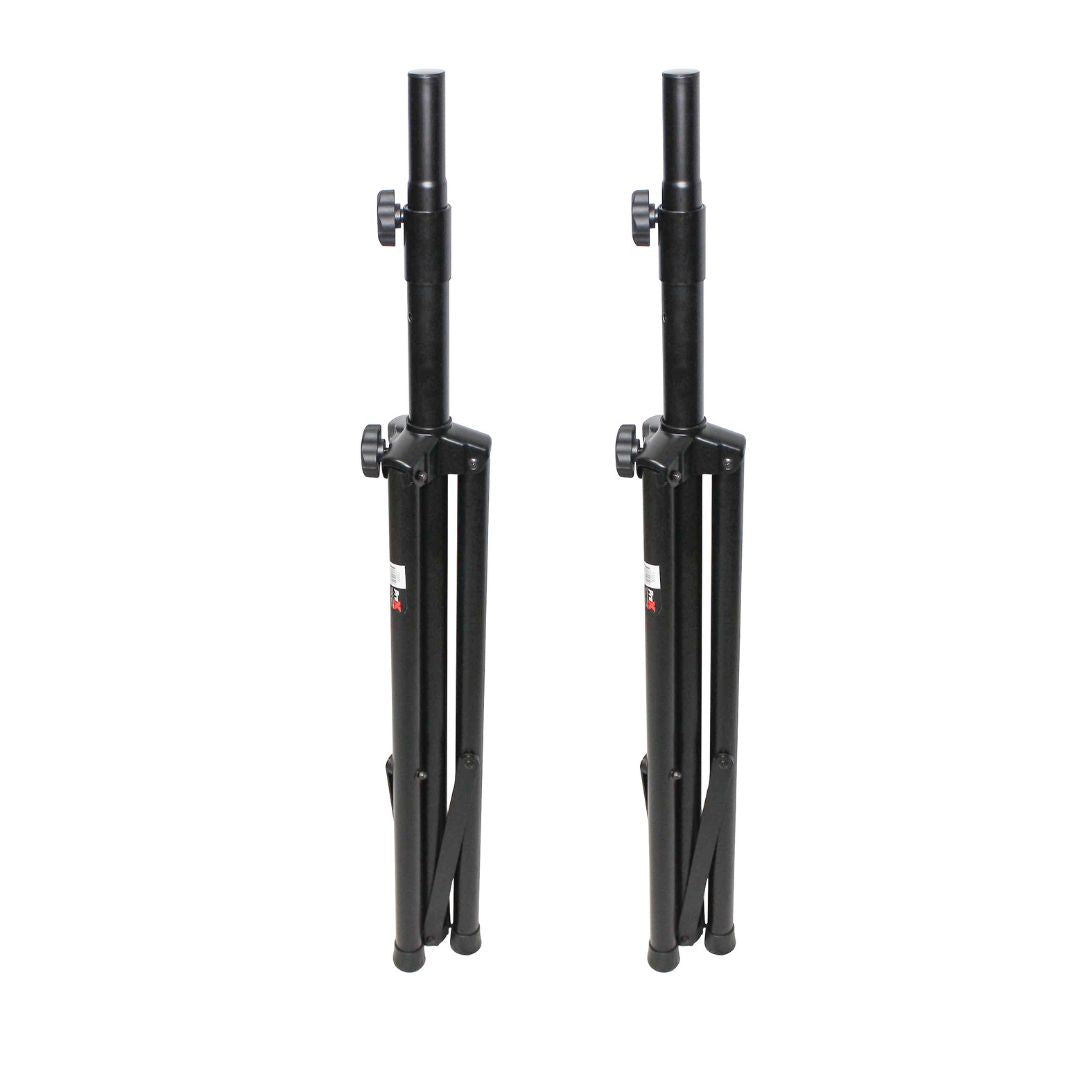 ProX Set of 2 Heavy Duty DJ PA Production PA 6FT 72" All Metal Speaker Tripod Stand W/Carrying bag