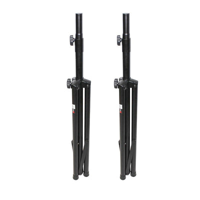 ProX Set of 2 Heavy Duty DJ PA Production PA 6FT 72" All Metal Speaker Tripod Stand W/Carrying bag