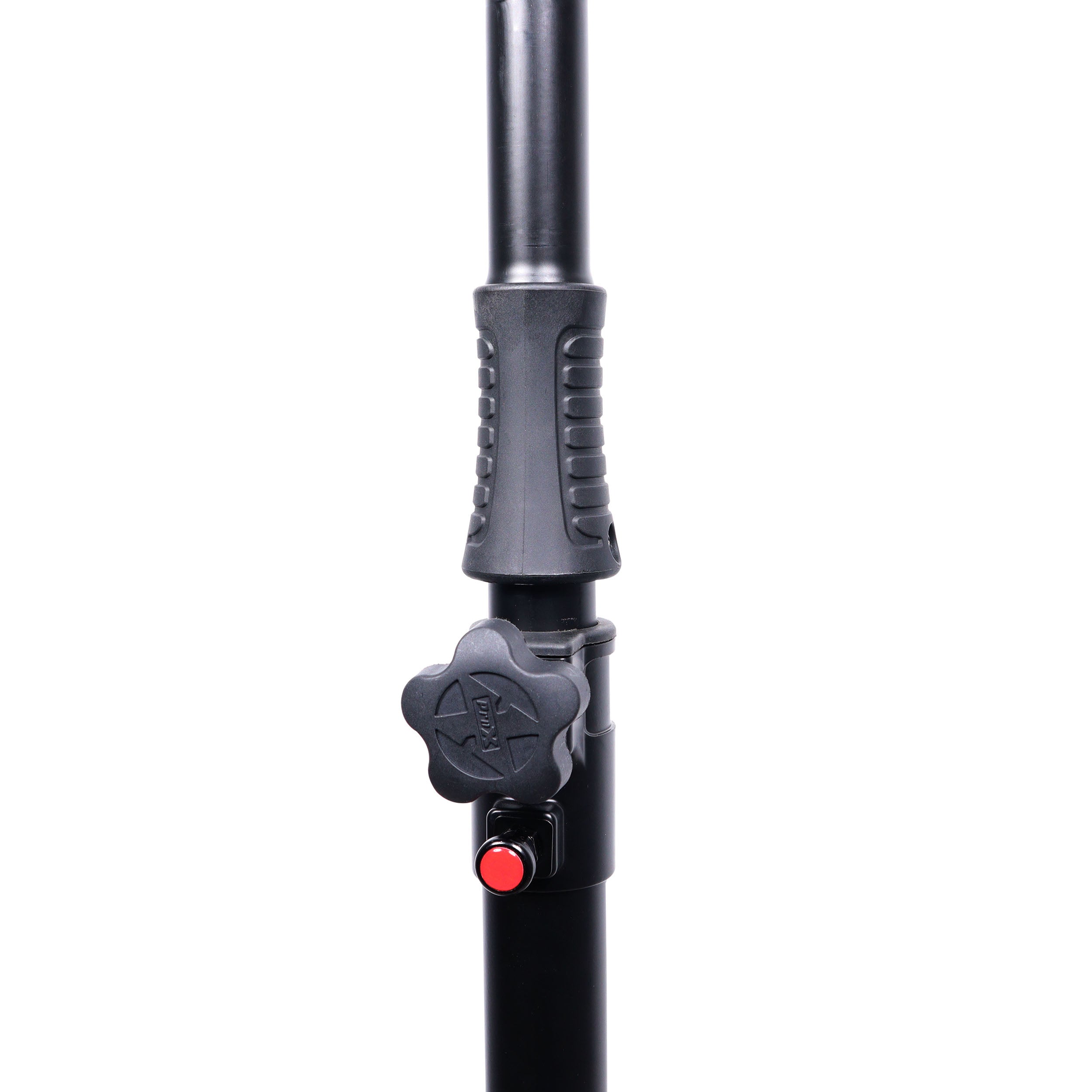 ProX Set of 2 Pro Air-Powered tripod Speaker stand in Black w/ Carry Bag