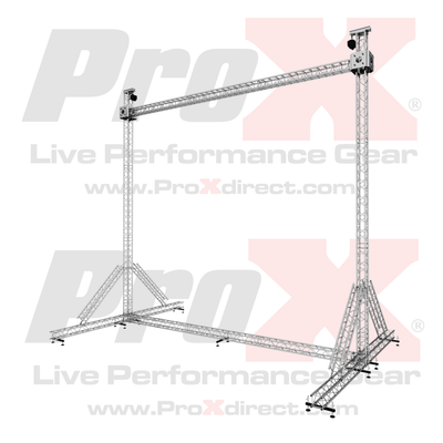 ProX LED Screen Display Panel Video Fly Wall Truss Ground Support System 30'W x 30'H TriGrip