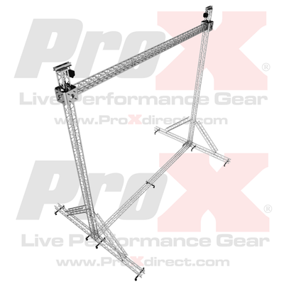 ProX LED Screen Display Panel Video Fly Wall Truss Ground Support System 30'W x 30'H TriGrip