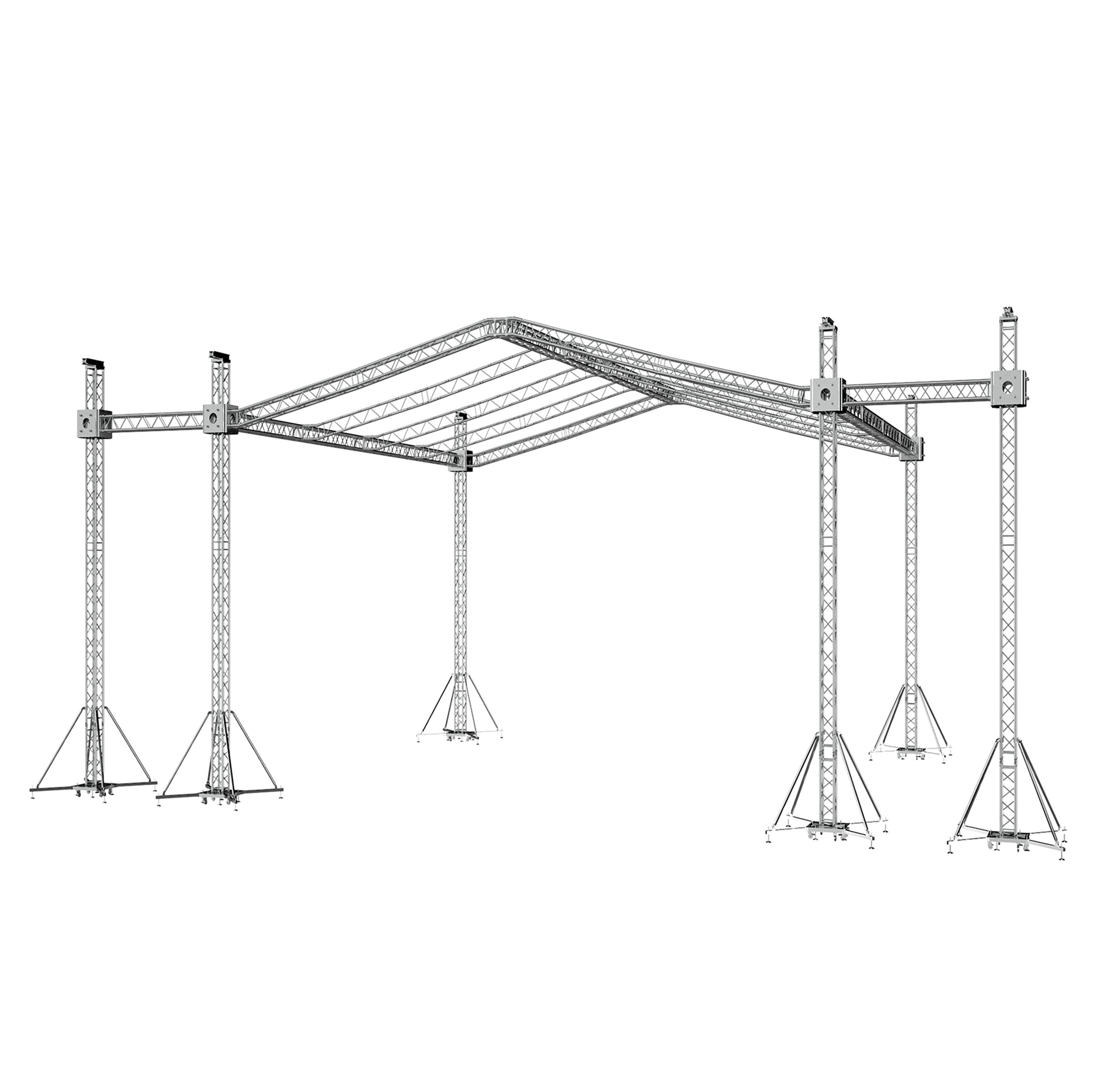 ProX 12D Stage Roofing Truss System Package with Speaker Wings