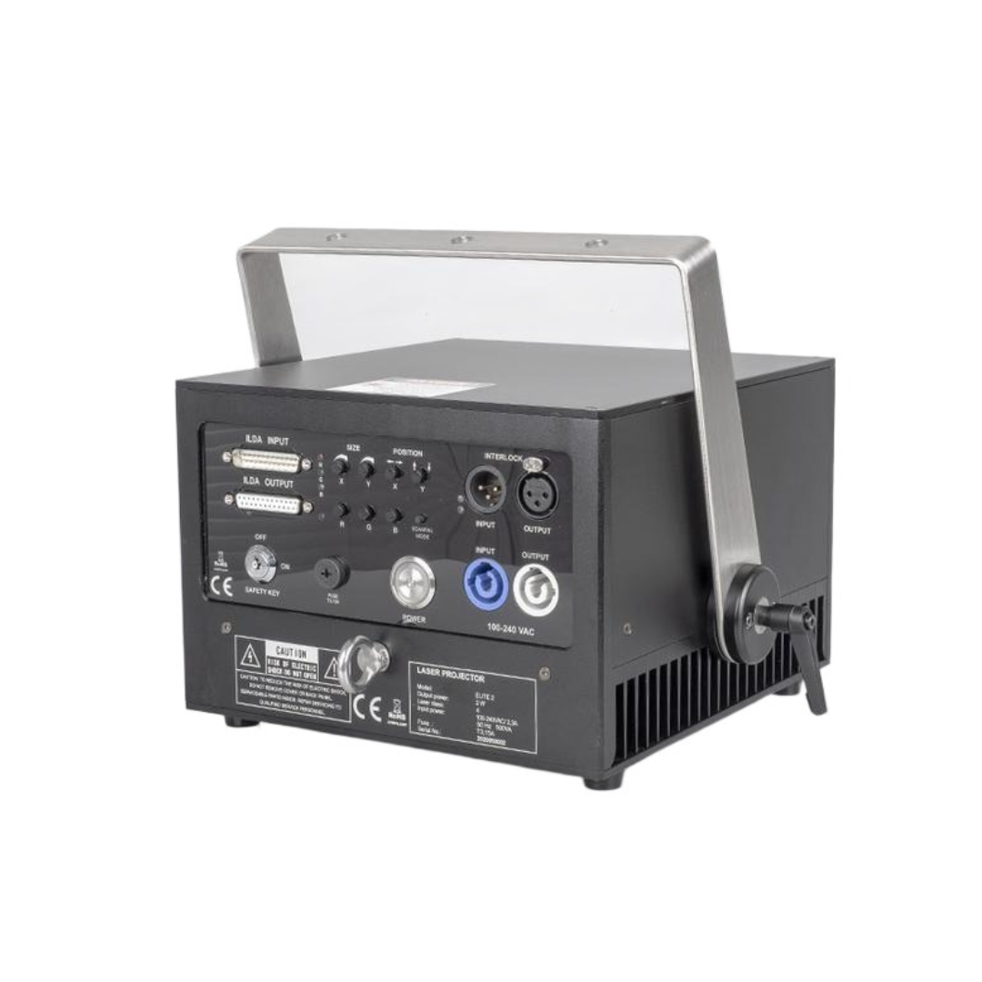 ProX Kvant Clubmax 2000 ILDA Laser Light Fixtures