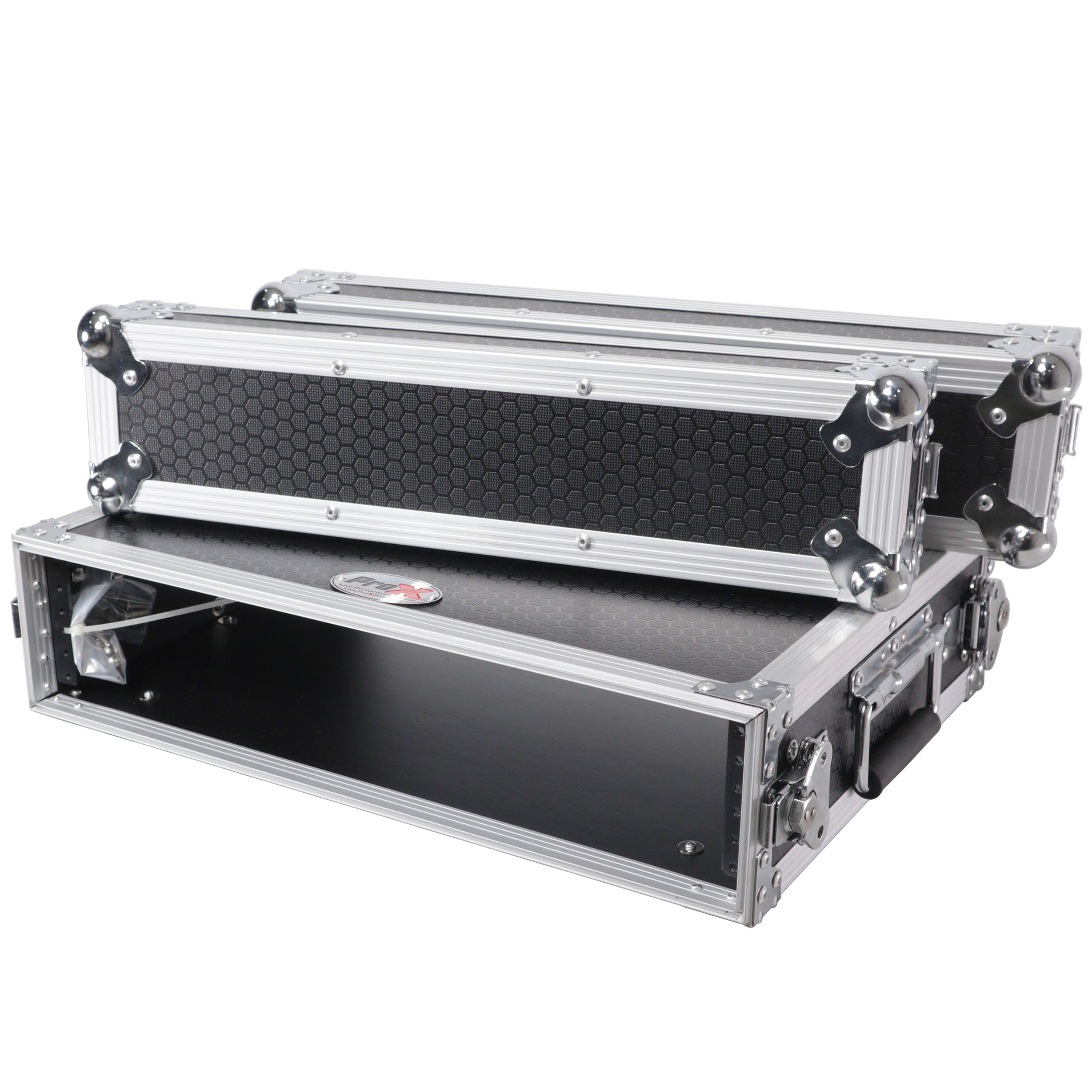 ProX Prox X-2UE 2U Deluxe Effects Rack 14" deep Rail to Rail w/ handles