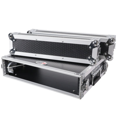 ProX Prox X-2UE 2U Deluxe Effects Rack 14" deep Rail to Rail w/ handles