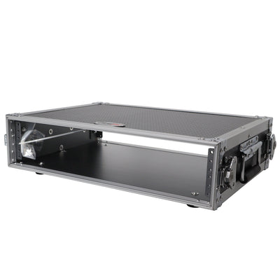 ProX Prox X-2UE 2U Deluxe Effects Rack 14" deep Rail to Rail w/ handles