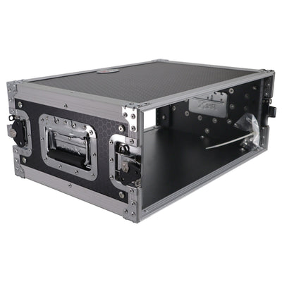 ProX 4U Deluxe Effects Rack 14" Deep Rail to Rail W/Handles