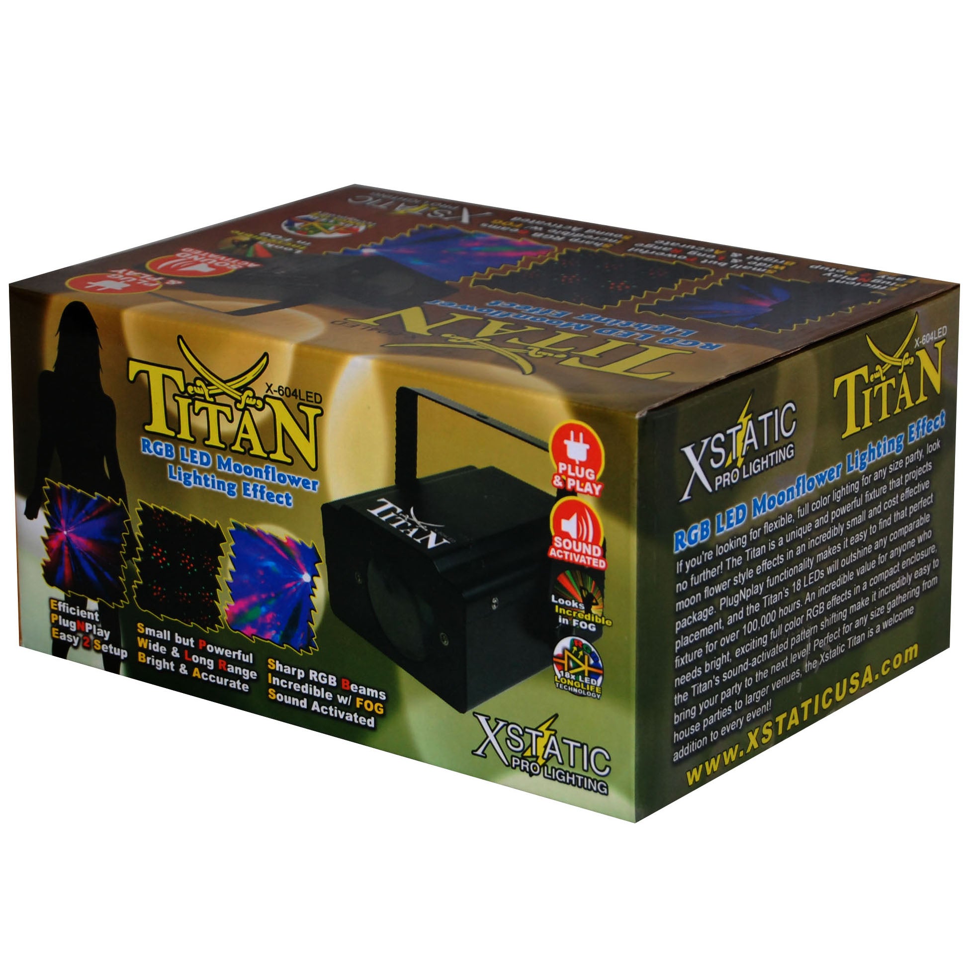 ProX TITAN, Moonflower Style Effect Fixture