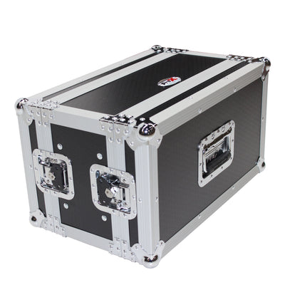 ProX 6U Deluxe Effects Rack 7 In Deep Rail to Rail | W-Handles