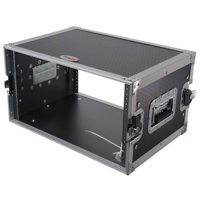 ProX 6U Deluxe 14" Deep 19" Width Amp Effects Rack Flight Hard Case