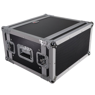 ProX 6U Deluxe 14" Deep 19" Width Amp Effects Rack Flight Hard Case