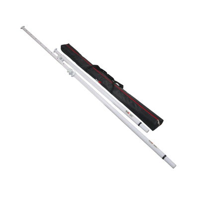 ProX Set of 2 Atlas Telescoping Poles White 56"–96" Adjustable Height