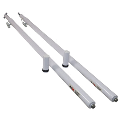 ProX Set of 2 Atlas Telescoping Poles White 56"–96" Adjustable Height
