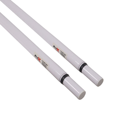 ProX Set of 2 Atlas Telescoping Poles White 56"–96" Adjustable Height