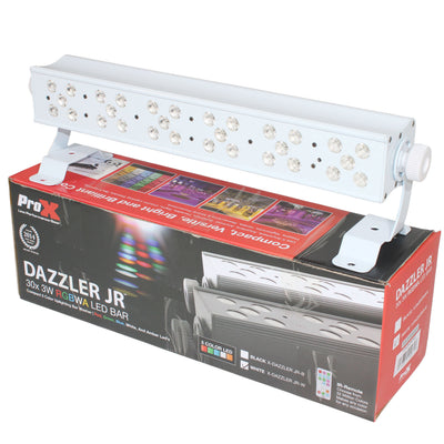 ProX Ultrabright DAZZLER JR 30x3W RGBWA LED Bar | White