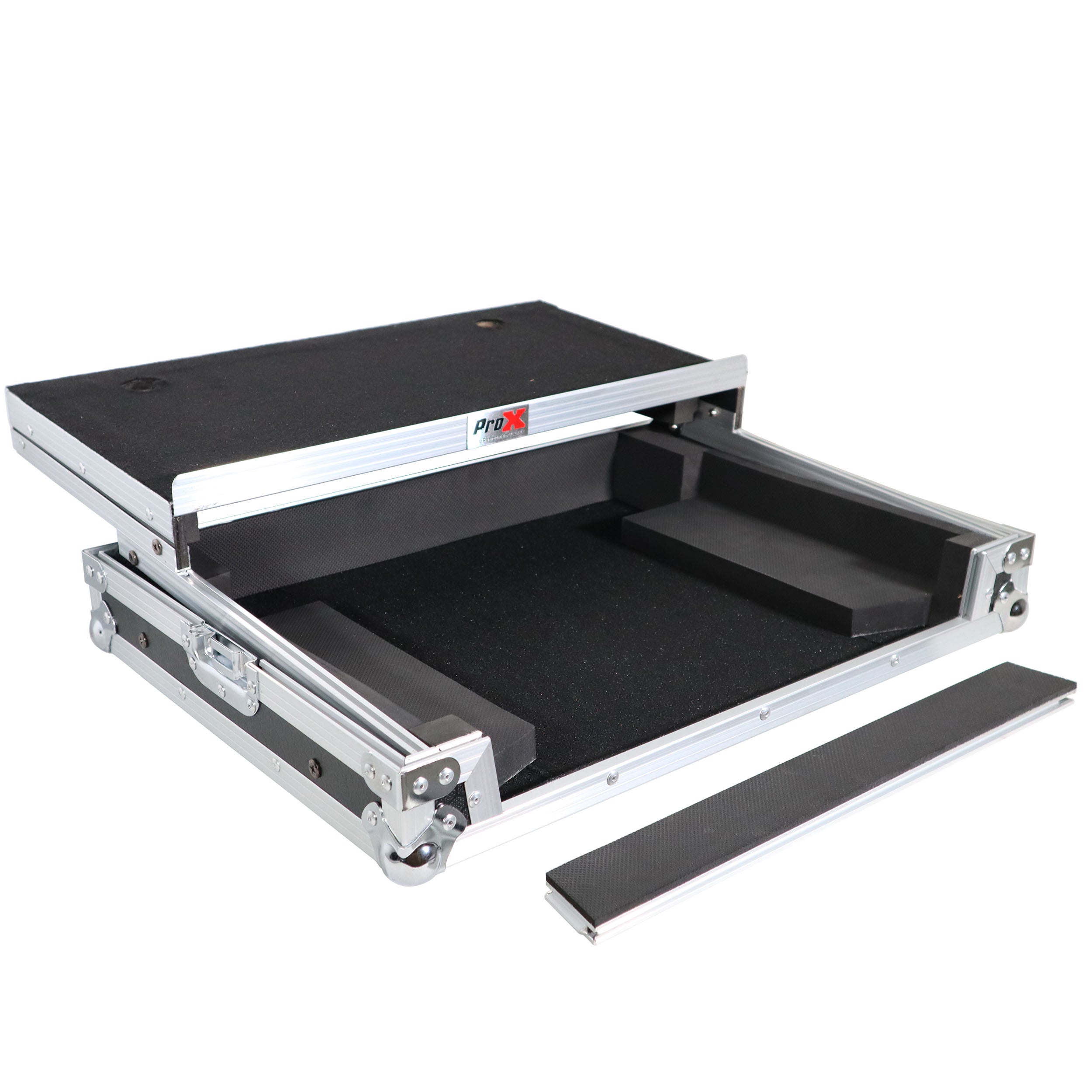 ProX Flight Case - For Hercules DJControl Inpulse 500 with Glide Sliding Laptop Shelf