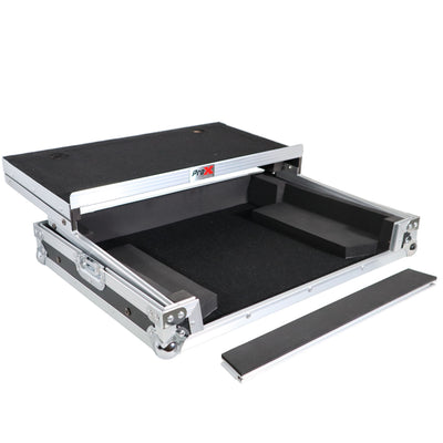 ProX Flight Case - For Hercules DJControl Inpulse 500 with Glide Sliding Laptop Shelf