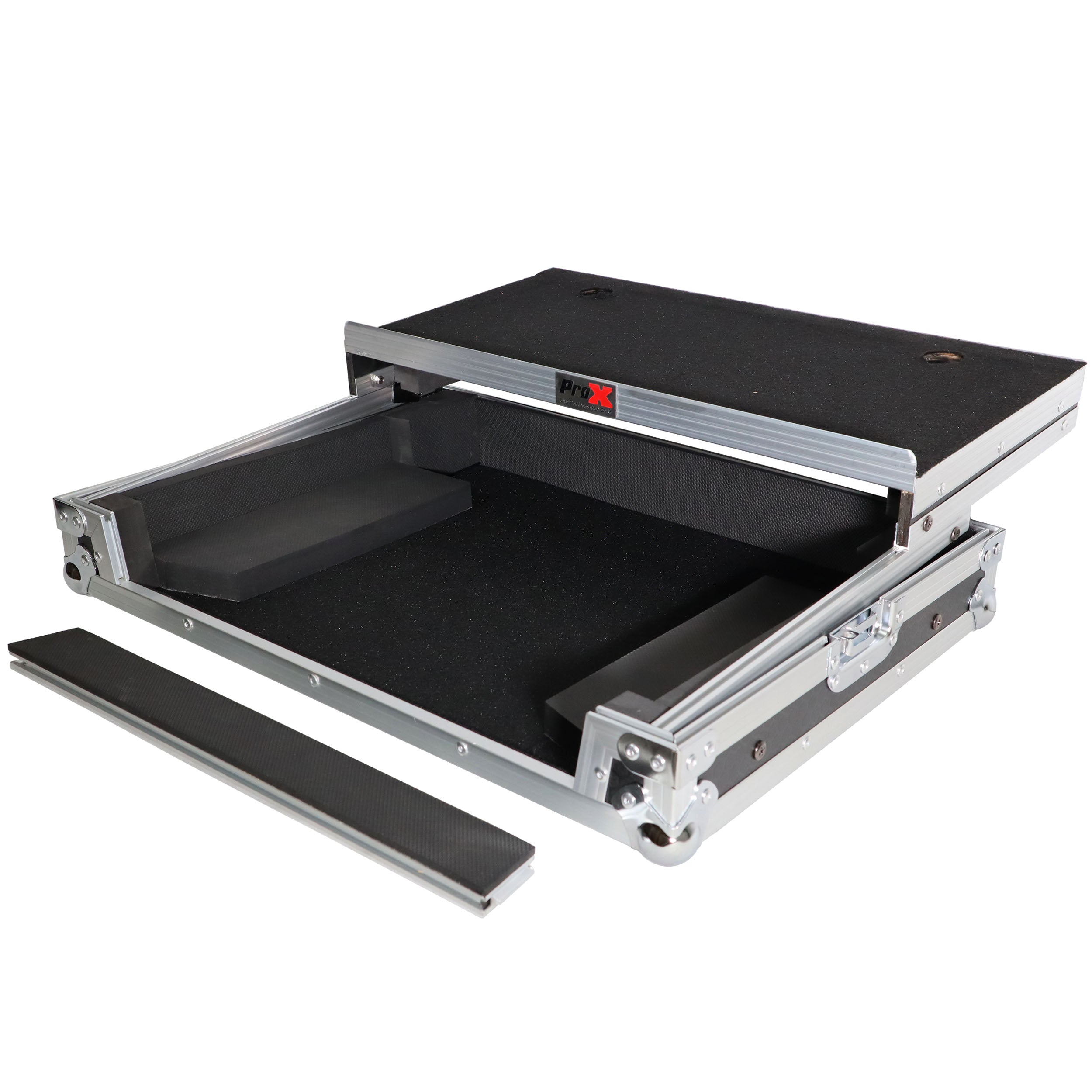 ProX Flight Case - For Hercules DJControl Inpulse 500 with Glide Sliding Laptop Shelf