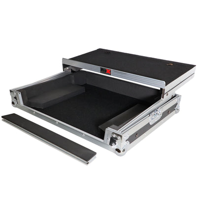 ProX Flight Case - For Hercules DJControl Inpulse 500 with Glide Sliding Laptop Shelf