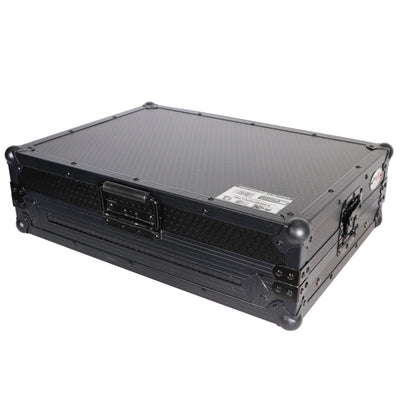 ProX Flight Case - For Hercules DJControl Inpulse 500 with Glide Sliding Laptop Shelf - Black on Black