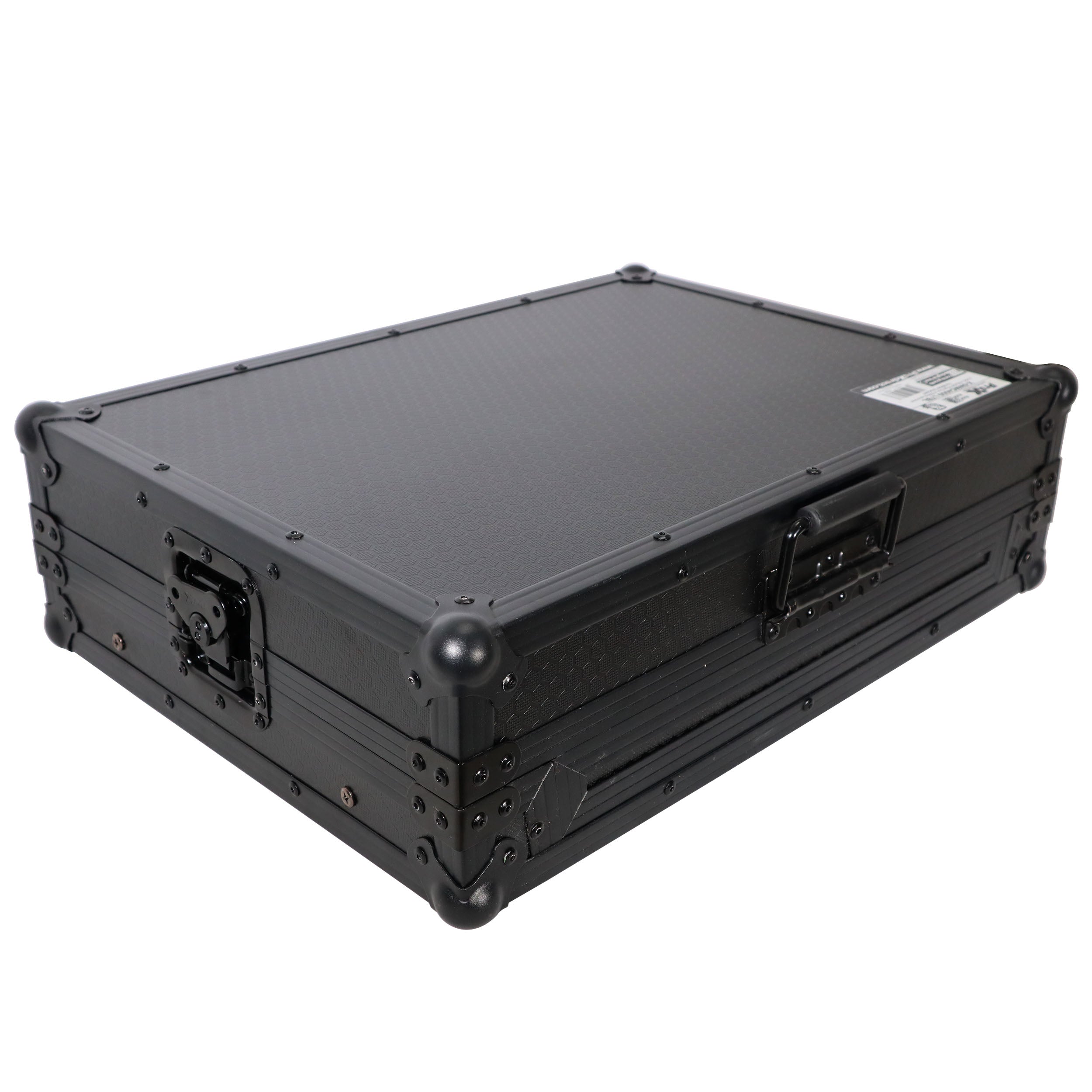 ProX Flight Case - For Hercules DJControl Inpulse 500 with Glide Sliding Laptop Shelf - Black on Black