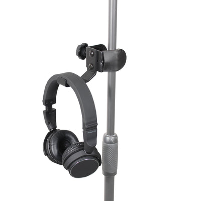 ProX Universal Clamping Headphone Hanger for Speaker Poles and Stands