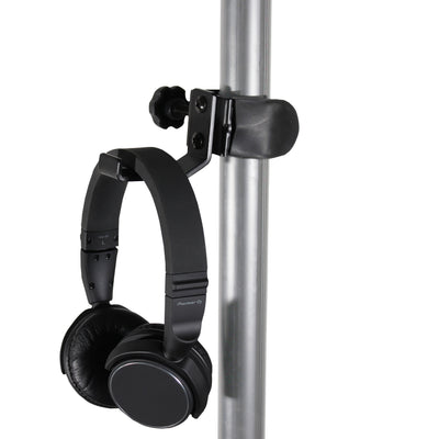 ProX Universal Clamping Headphone Hanger for Speaker Poles and Stands