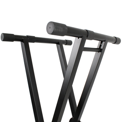 ProX DJ Case/Keyboard Stand Double X Style W/Ergo Easy Lock