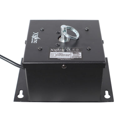 ProX 1 RPM Powered Rotating Disco Mirror Ball Motor with Ring – Supports 30"-48"