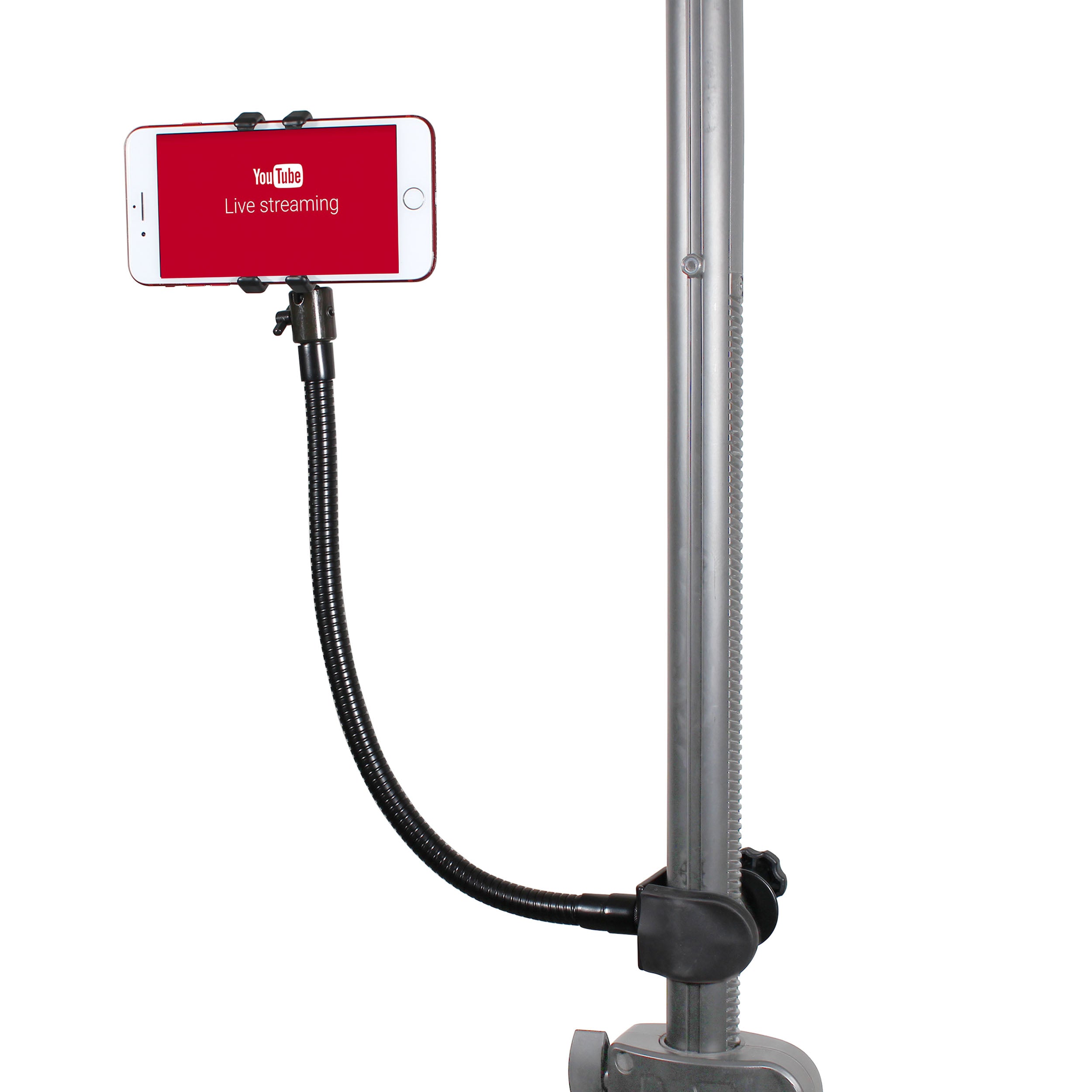 ProX Mobi Buddy Hands Free Mobile Device Clip Kit DJ Cellphone holder Selfie Stick Table Stand Tripod Clamp and Case